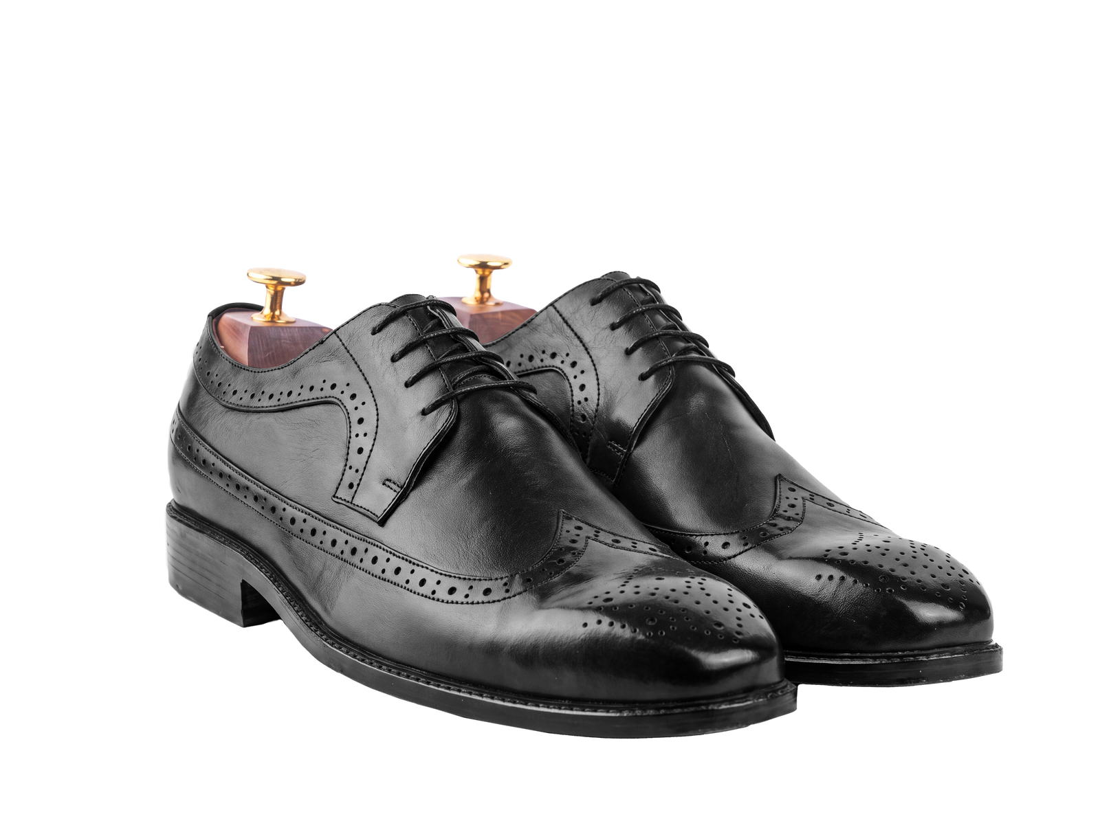 Black colour for The Mekong Lo (Full Brogue) (Lagos Last)